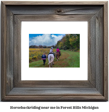 horseback riding near me in Forest Hills, Michigan